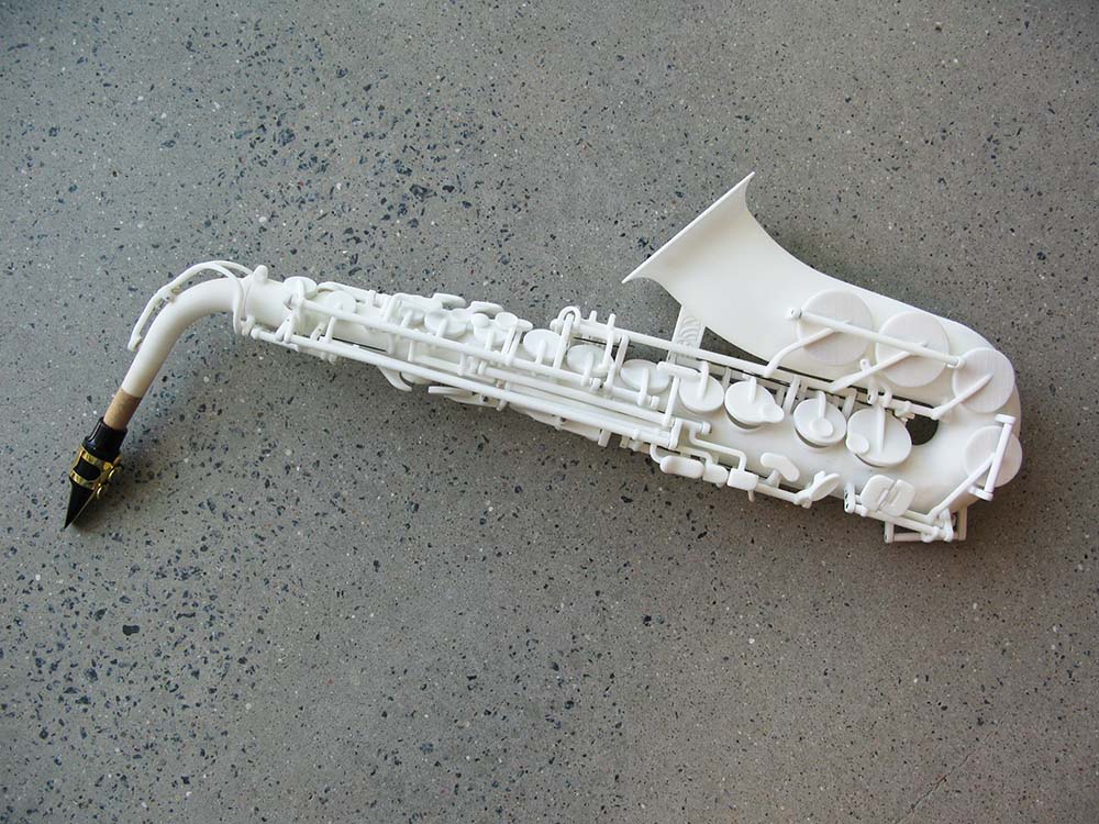 Le premier saxophone imprimé en 3D - Actinnovation